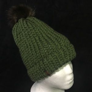 Army green Knitted hat